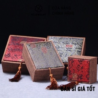 Hộp gấm HTJEWELRY đựng vòng tay, trang sức cao cấp PH192
