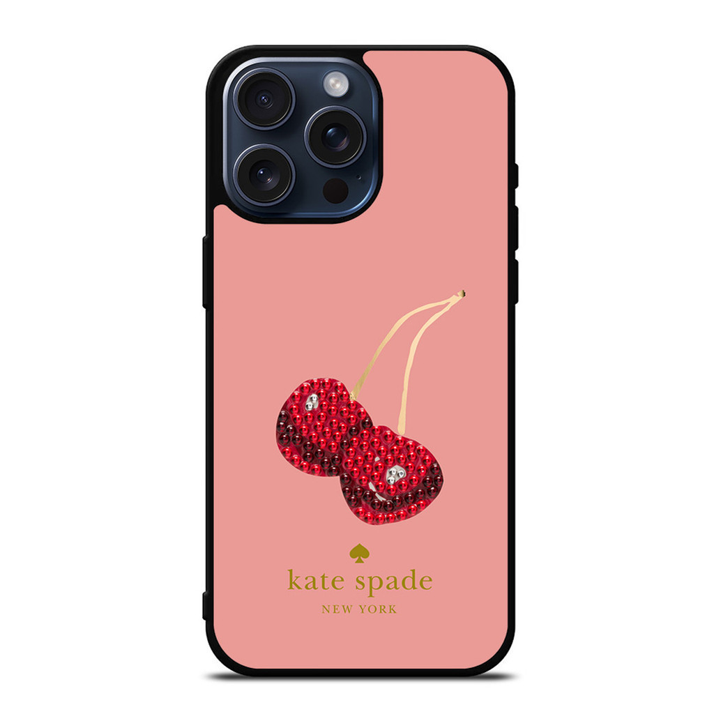 KateSpade IPhone 15 Pro Max 6.7 Inch 2023 Ốp Lưng Màu Đen Cho IPhone 15 IPhone 15 Pro IPhone 14 Pro 
