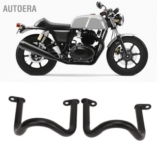 AutoERA 2 Chiếc Động Cơ Tai Nạn Thanh Sắt Cứng Anodized Bề Mặt Đen Carbon Cho Máy Bay Đánh Chặn 650 Lục Địa GT