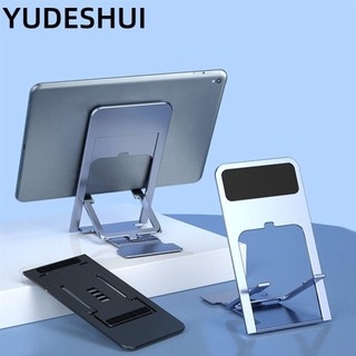 YUDESHUI đỡ gấp máy tính bảng, Giá đỡ điện thoại di động ABS di động, Giá đỡ di động có thể gập lại đa năng có thể điều chỉnh thời trang ngoài trời