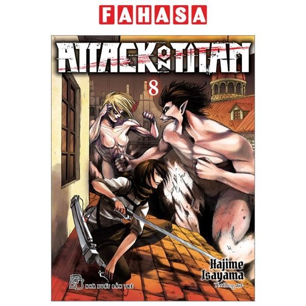 Sách Attack On Titan - Tập 8