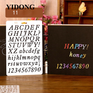 Yidong [Code CLS2404B giảm 30k / mảnh 99k] Hướng dẫn trang trí khuôn viết thiết kế đục lỗ cầm tay / thủ công