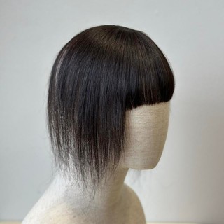 Mái 2in1 dày vừa tóc thậ.t nữ - Tóc Giả Vân Anh Wig