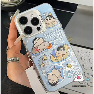 Dành Cho Samsung A05 A14 A15 A24 A12 A05s A32 A34 A25 A54 A35 A20 A10s A50 A13 A52 A03 A23 A30s A21s A20s A04s A03s A50s A51 A53 A11 A31 Cặp Đôi Hợp Thời Trang Hoạt Hình Dễ Thương Crayon Shin-chan