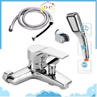 Bộ củ sen tắm nóng lạnh cao cấp GIORMANI kèm vòi hoa sen tăng áp SNL904-VHS05 mạ crom 5 lớp bảo hành 24 tháng