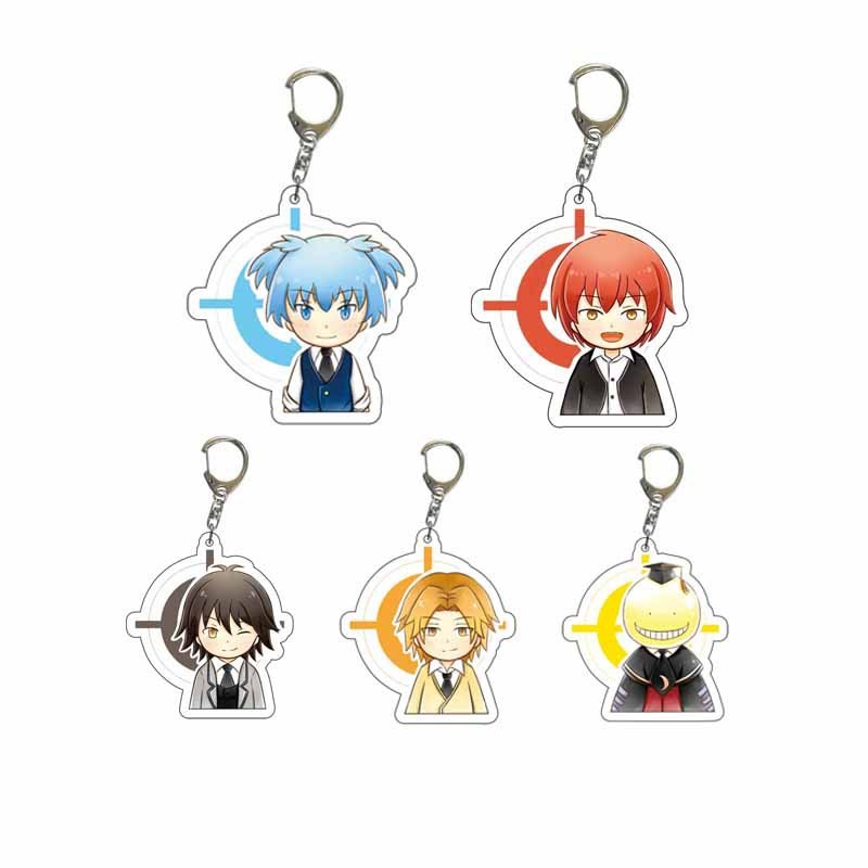 Anime Hàng Hóa Ám Sát Lớp Học Móc Khóa Giết Giáo Viên Chaotian Nagisa Maoye Akabane Công Nghiệp Bút 