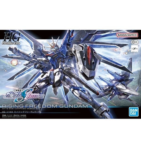 Mô Hình Lắp Ráp HG 1/144 RISING FREEDOM GUNDAM Bandai 4573102662842