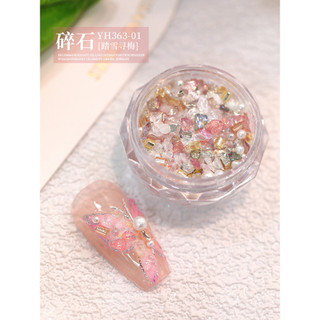 Đá đính móng xinh đá mix nhiều kiểu đính móng 🌸 Nam Phương Nail 🌸