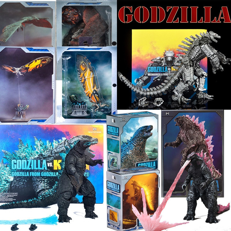 Neca Mô Hình Đồ Chơi Quái Vật godzilla Phiên Bản Cơ Khí Bộ Sưu Tập Mô Hình godzilla 2021 2019 2016