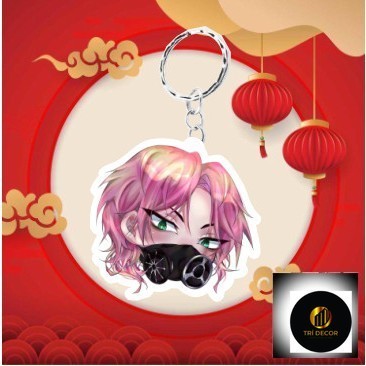 Móc khóa LỚP HỌC MA SÓI, Chibi Icon Fd Nochim, móc khóa mica trong suốt , móc khóa quà tặng sưu tập,