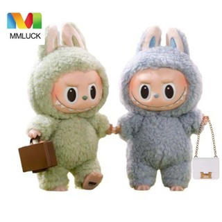 Túi xách búp bê MMLUCK Labubububu, Túi xách mini trang trí thời trang, Túi xách da 17cm Dây chuyền búp bê búp bê Min Túi xách mua sắm cho bé gái