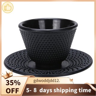  Cao Cấp Gang Trà Cốc Drinkware Trung Quốc Handmade Kung Fu Dụng Cụ Cà Phê Chăm Sóc Sức Khỏe Chấm Bi Sắt Cốc Sắt Nồi Retro Cup 