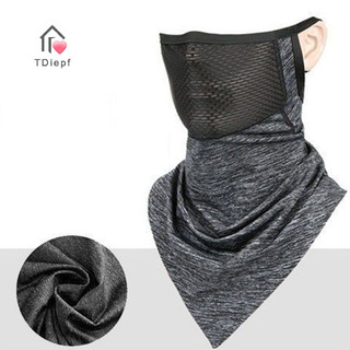 [Tdiepf] Ice Silk Cover Sun Mask Full Face Mùa Hè Đi Xe Đạp s Dành Cho Nam Nữ Khăn Câu Cá MỚI