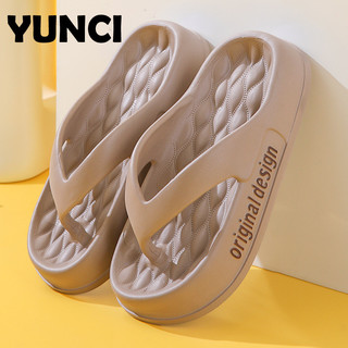 YUNCI dép cross dép kiểu nữ đi chơi Phù hợp Đẳng cấp Đế chống sốc Chống thấm nước FYT2440U80 16Z240419