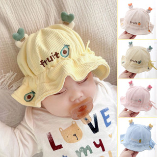 Mùa Hè Thoáng Khí Cho Bé Nón Trẻ Sơ Sinh Bé Trai Bé Gái Người Cá Mũ Thoải Mái Cotton Mềm Newbron Bé Mũ Chống Nắng