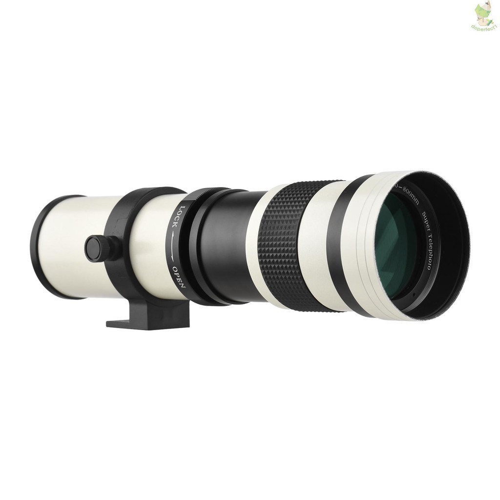 Camera MF Ống kính Zoom siêu tele F / 8.3-16 420-800mm T gắn với thay thế ren 1 / 4 đa năng cho máy 