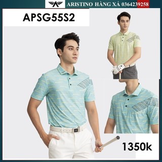 Áo polo golf Aristino APSG55S2 vải mịn mềm sang trọng