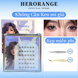 Bronicy mi dưới giả/Mi dưới cụm tự nhiên/Mi giả tự dính/Dưới mi giả mi có keo sẵn