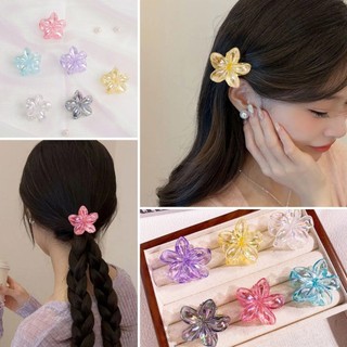 Sáng Tạo Hoa Hướng Dương Vuốt Tóc Kẹp Màu Kẹo Tóc Chân Tranasparent Phụ Kiện Tóc Cô Gái Ngoài Trời Ảnh Đạo Cụ Cung Cấp