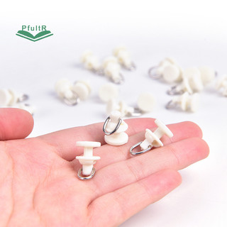20 chiếc rèm theo dõi glider đường sắt rèm móc con lăn rèm theo dõi phụ kiện
