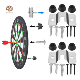 HOPEUP 1 Bộ Dartboard Gắn Giá Đỡ Dễ Dàng Lắp Đặt Dartboard Treo Tường Móc Bền Dartboard Giá Đỡ Cho Gia Đình