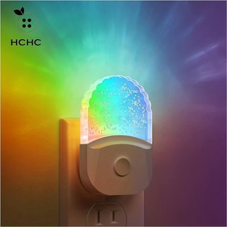 Đèn ngủ LED, Đèn ngủ cắm EU hiện đại, Đèn ngủ không khí sáng tạo Cảm biến tự động có thể điều chỉnh độ sáng Đèn tường cho trẻ em