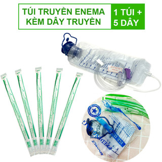 Túi truyền enema cà phê, túi thải độc đại tràng 1200ml