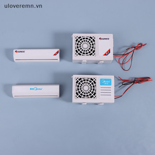 Uloveremn Đồ Chơi Điều Hòa Không Khí Mô Hình RC Máy Kéo Đổ Xe Tải Điều Hòa Không Khí Cảnh Mini Đồ Chơi Mô Hình RCs VN