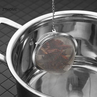 Zthome Trà Không Gỉ Infuser Hình Cầu Khóa Gia Vị Trà Lọc LướiTea Dụng Cụ Lọc HOT