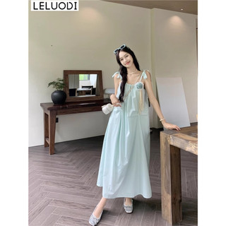 LELUODI váy Đầm váy nữ body đầm Đơn giản Dễ thương Fashion Cổ điển WLQ2450Z9I 21Z240521