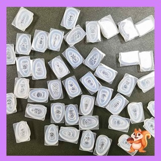 Siy 6 cái diy 3d silicone móng tay nghệ thuật trang trí khuôn làm móng tay nghệ thuật dụng cụ khuôn