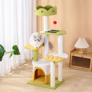 Cây Mèo, Khung Leo Núi Cho Mèo, Ổ Mèo Lớn, Cột Bắt Mèo Một Mảnh, Cột Sisal, Nền Tảng Nhảy Nhiều Lớp, Phổ Biến Bốn Mùa