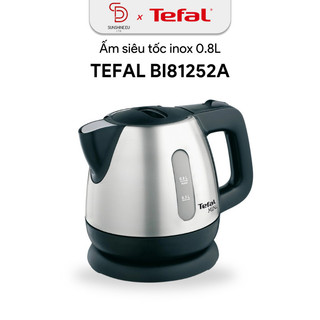 Ấm siêu tốc bình đun nước tefal bi81252a - 0.8l inox 304 pha trà siêu nhanh