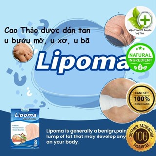8 Miếng Cao Dán Tan U Bướu Mỡ, Tan Mỡ Thừa, Thành phần Tinh Chất Thảo dược Tự nhiên