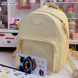 Ba lô Mini nữ GOSSON Ba lô du lịch chống nước trang trí trong suốt