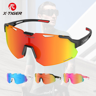 X-tiger mới đi xe đạp kính phân cực kính bóng chày xe đạp đường bộ kính chống nắng ngoài trời kính xe đạp kính mát