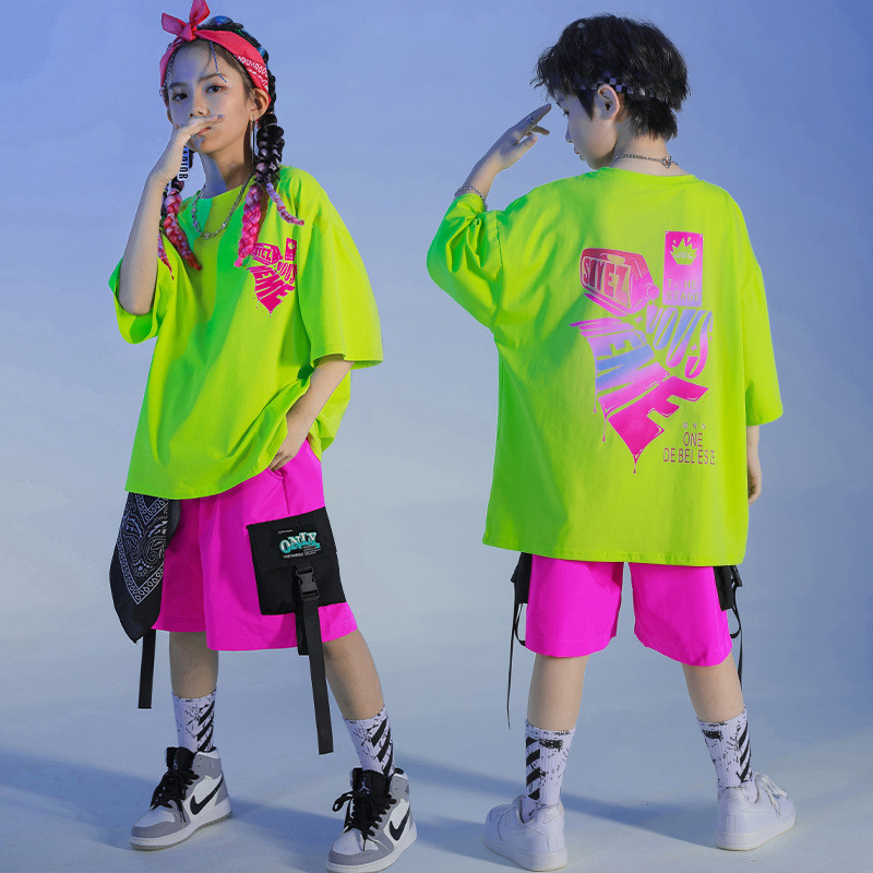 Bộ Đồ Nhảy Cho Bé Gái Đồ Nhảy Cho Bé Gái Bộ Hiphop Bé Gái Áo Croptop Cho Bé Gái Đồ Nhảy Hiphop Cho B
