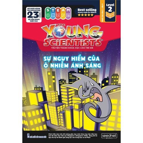 Sách The Young Scientists - Level 2 - Tập 1: Sự Nguy Hiểm Của Ô Nhiễm Ánh Sáng