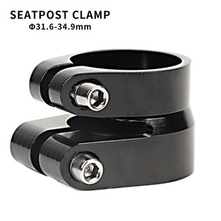 Ouo CNC Đôi Seatpost Kẹp 31.8 / 34.9mm Nhôm Ghế Bài Kẹp MTB Xe Đạp Đường Bộ Ghế Carbon Khung Ống Cổ Xe Đạp Accessori