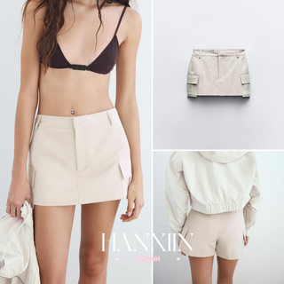 Zara summer sản phẩm mới túi xách nữ hakama 4391425