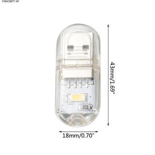 Đèn LED sạc Toxicla01USB để đọc sách