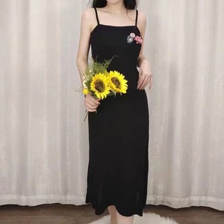 Mùa hè Phong Cách Mới Pure Desire Hot Girl Ba Chiều Hoa Ôm Hơn Nhìn Sling Dress Ma 's Note OZMY