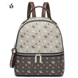 Qianluo ba lô david jones paris da pu in hình sành điệu dành cho nữ gm2462smb