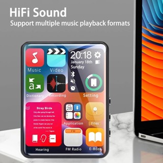  Máy nghe nhạc VIRWIR MP3 có loa tích hợp Bluetooth hỗ trợ đọc sách điện tử phát lại Video nghe nhạc 