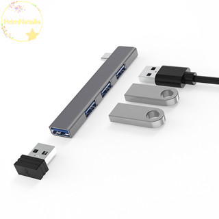 Hdmnatalie Dành Cho Xiaomi Lenovo Macbook Pro 13 15 Air Pro Phụ Kiện Máy Tính USB C HUB 3.0 Loại C 4 Cổng Đa USB Bộ Chia Bộ Chuyển Đổi OTG VN