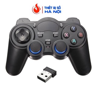 Tay cầm chơi game không dây 2.4g cho laptop / điện thoại / tv android / tv box -dc2832
