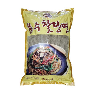 Miến Khoai Lang Hàn Quốc YongSoo (Gói 1kg), Miến Khô Hàn Quốc Số 1  nhựa nhập khẩu