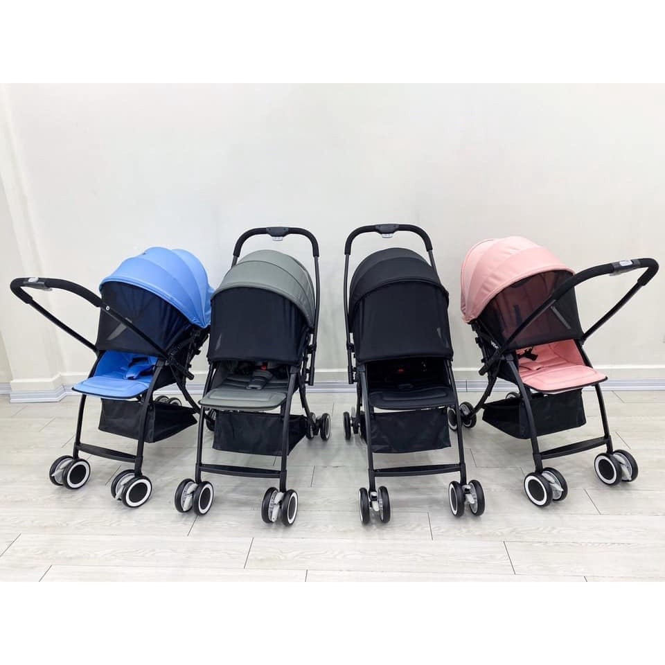 Xe đẩy Vovo 2 chiều bảo hành 12 tháng tặng màn chống muỗi, chiếu điều hòa làm mát mùa hè -Diệp Anh B