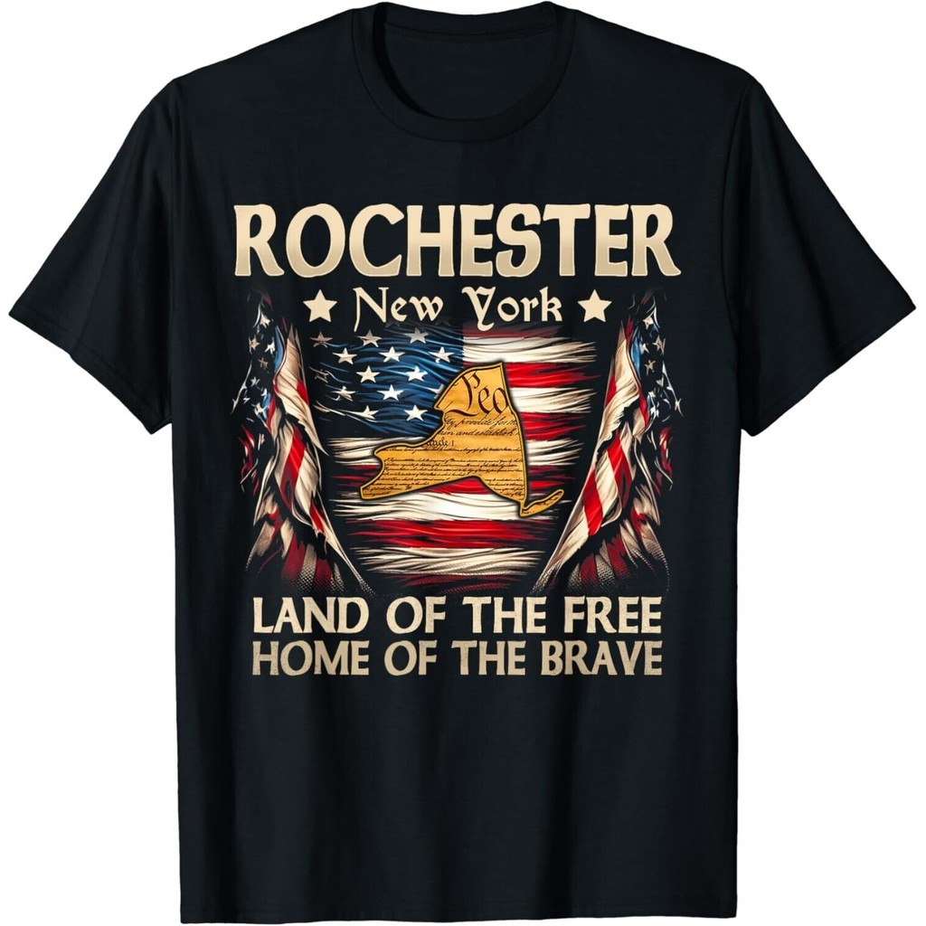 Áo thun Rochester New York Cờ Hoa Kỳ 4Th Of July