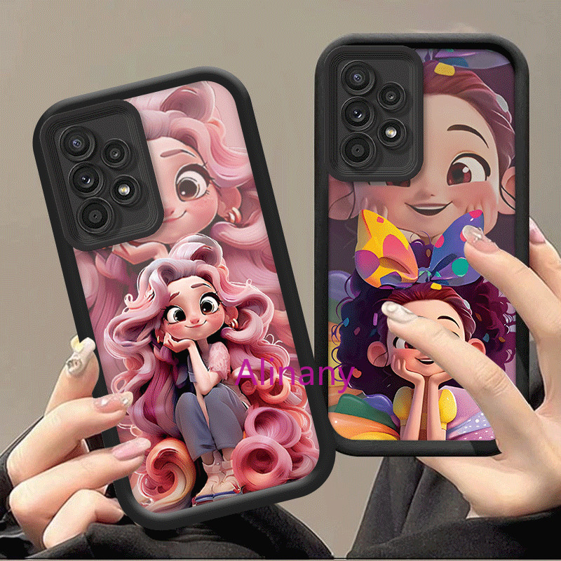 Dành Cho Samsung Galaxy A52 A52S 4G 5G Ốp Lưng Silicon Mềm Họa Tiết TPU Chống Sốc Ốp Lưng Dành Cho S